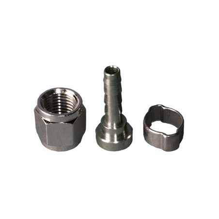 Racord para conector de gas y producto. 8mm