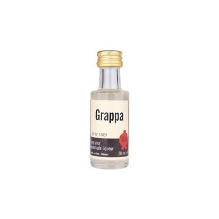 Extracto de licor de Grappa. 20 ml.