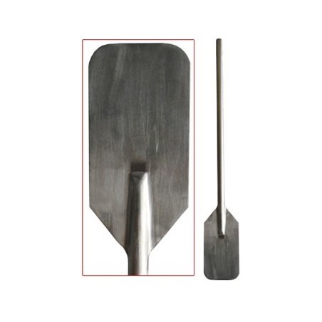 Pala de acero inoxidable para remover. 92 cm.