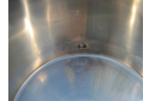 Olla de 100 litros con manguito de 1/2" Olla de 100 litros con manguito de 1/2"
