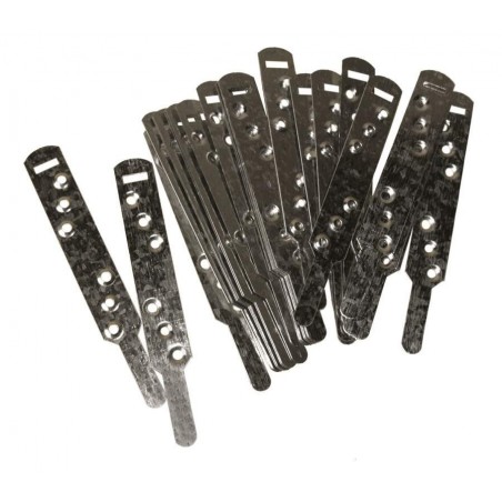 Bandas metalicas adaptadoras para tapon ceramico 100 uds.