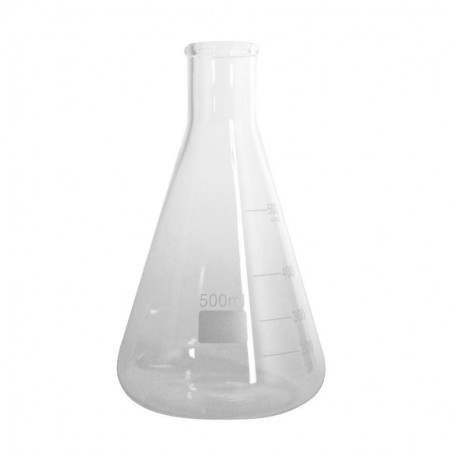 Matraz Erlenmeyer 500 ml.