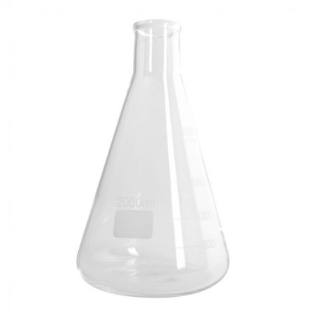 Matraz Erlenmeyer 2000 ml.