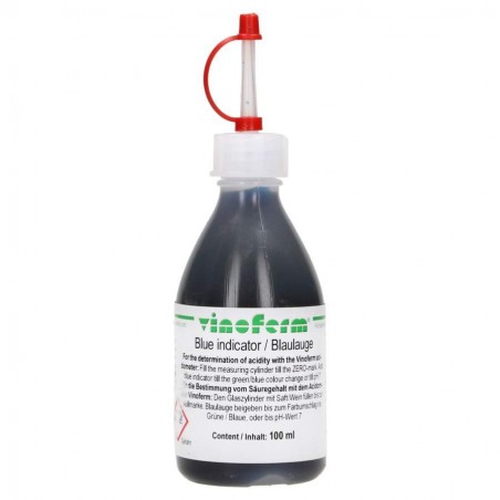 Indicador Azul para kit de medición de la acidez. 100 ml.