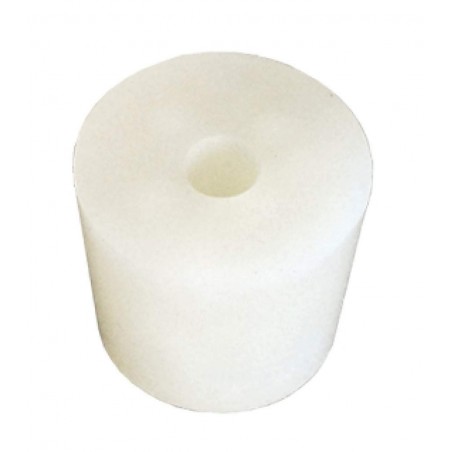 Tapon de silicona con agujero nº7 