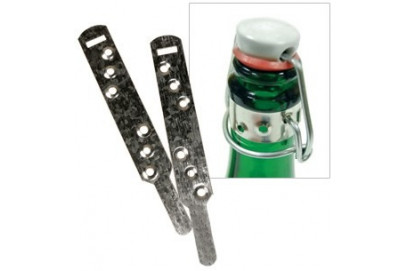 Bandas metalicas adaptadoras para tapon ceramico 10 uds.