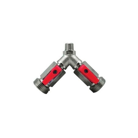 Pieza "Y" adaptable al Regulador de presion