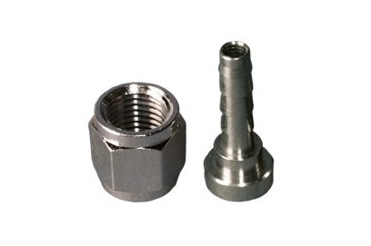 Racord para conector de gas y producto